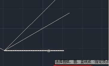 在CAD中標注角度圖形的操作方法