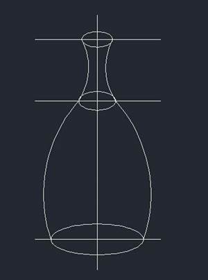 CAD繪制一個(gè)簡(jiǎn)單的花瓶平面圖的技巧