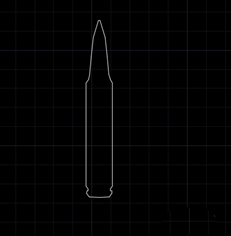 CAD繪制子彈頭平面圖的方法