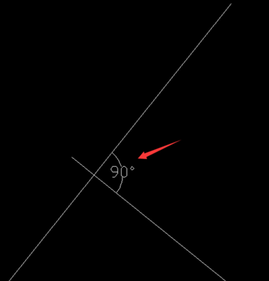 中望CAD將兩條任意角度的直線變為互相垂直狀態的便捷方法