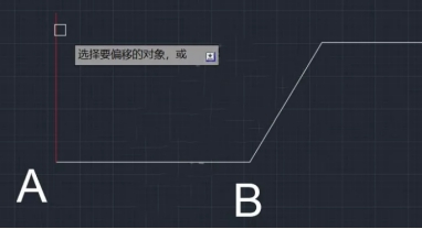 CAD如何通過兩點確定偏移距離？