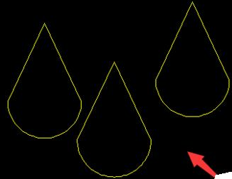 我們如何用CAD繪制水滴圖形呢？